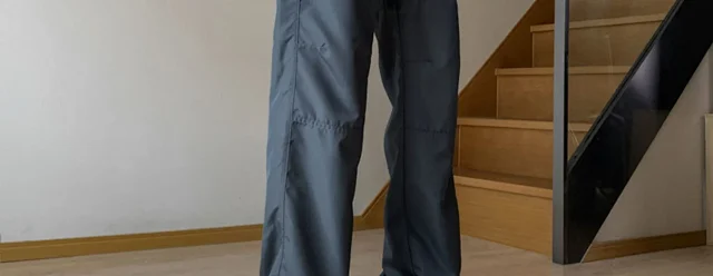 Waterproof Outdoor Parachute Pants Detail