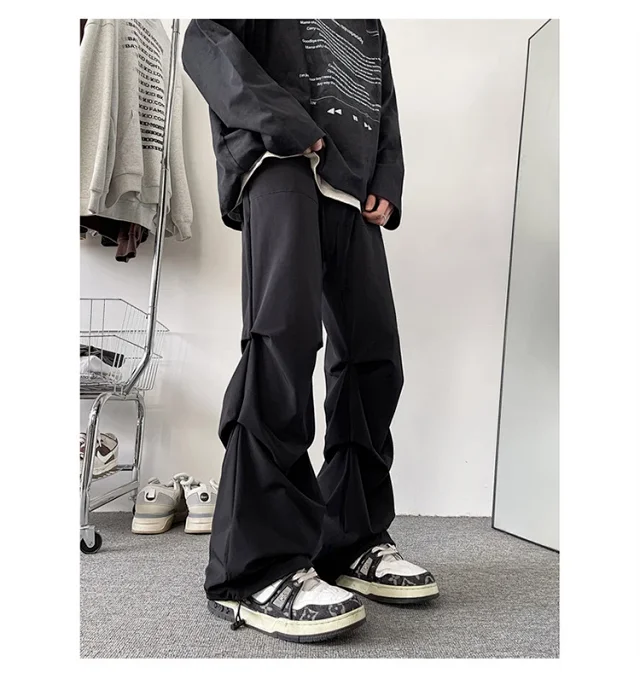 Hip-hop Spring Tech Pants Detail
