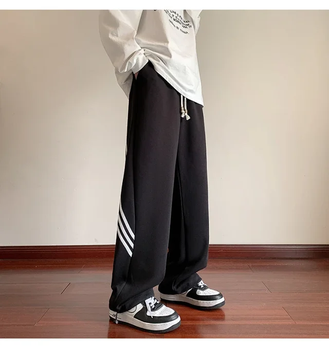 Men's Spring Three - Striped Pants Detail