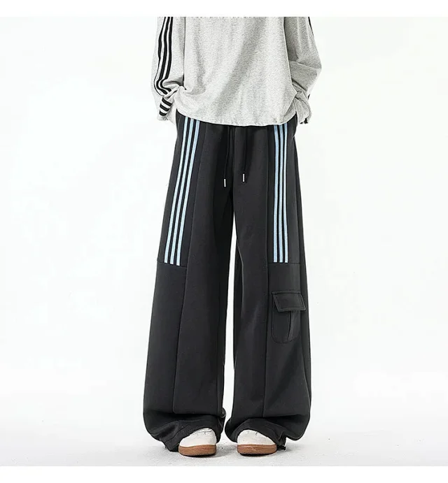 Men's Spring/Fall 190 Tall Loose Straight Sweatpants Detail