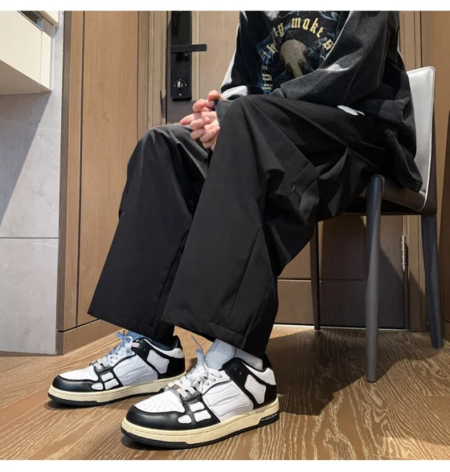 Japanese Oversize Pants for Men Detail