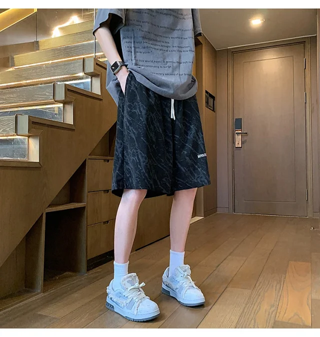 Men's 2025 Summer New Breathable Linen Shorts Detail