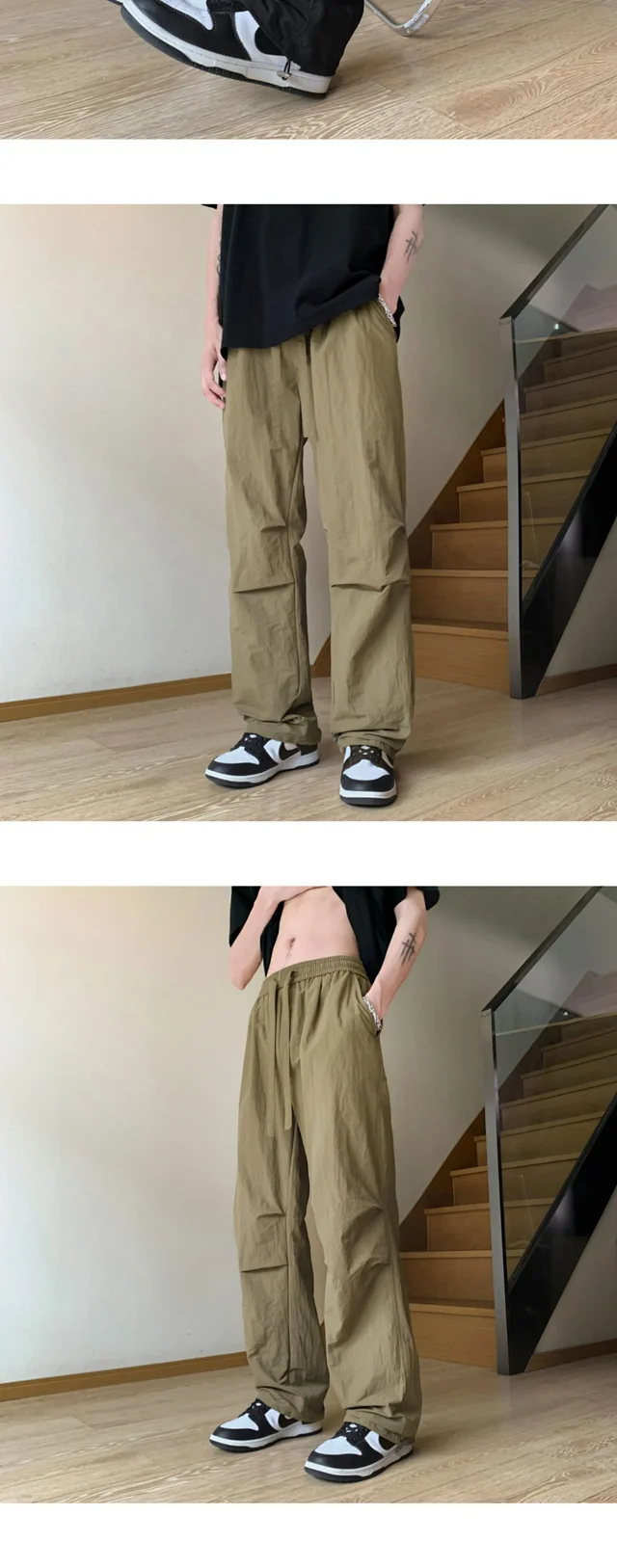 Waterproof Coated Outdoor Hiking Pants Detail