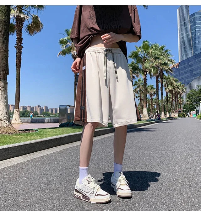 Men's Summer Shorts 5-Point Sports Detail