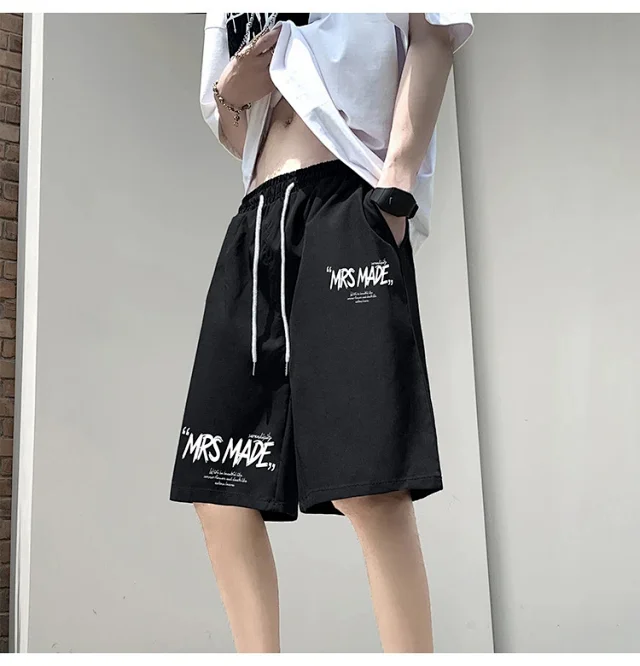 Men's Summer 2025 Oversize Straight Shorts Detail