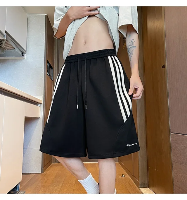 2025 Summer Men's Oversize 5 - Inch Sport Shorts Detail