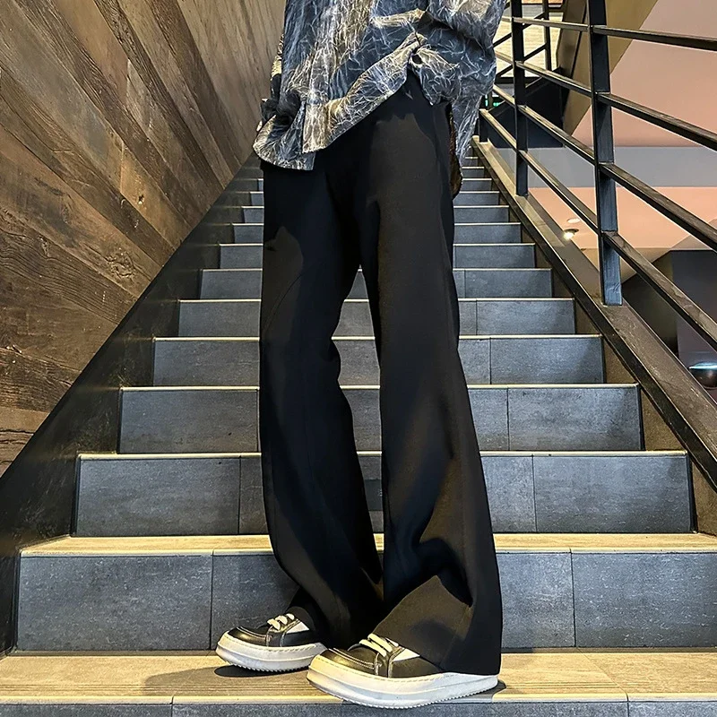 Men's Retro Wide-leg Pants