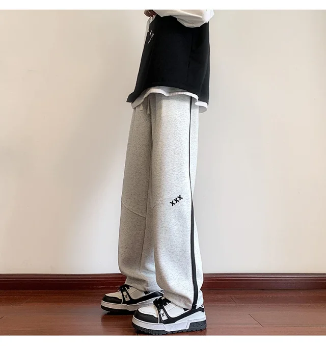 Oversize Striped Pants for Men Detail