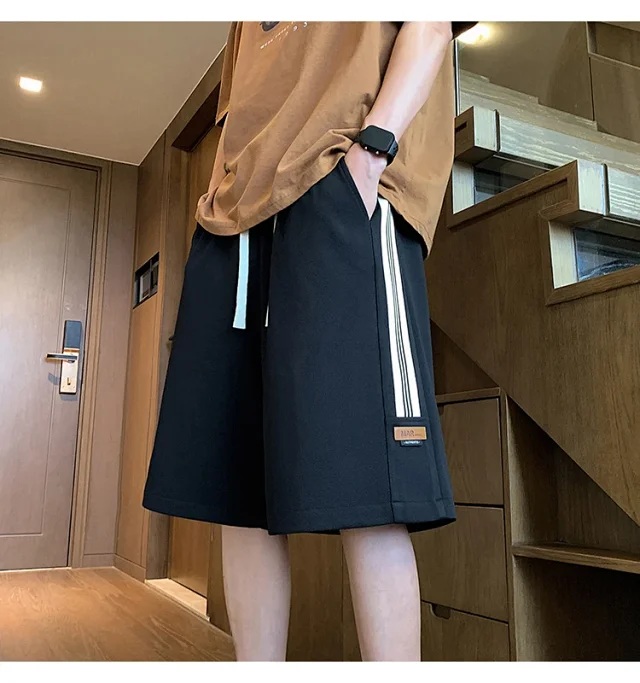 2025 Men's Summer Loose Straight Shorts Detail