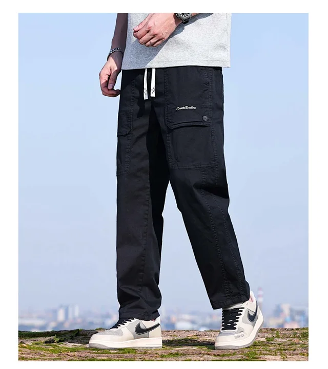 Men's 2025 Spring/Summer American Trendy Work Pants Detail