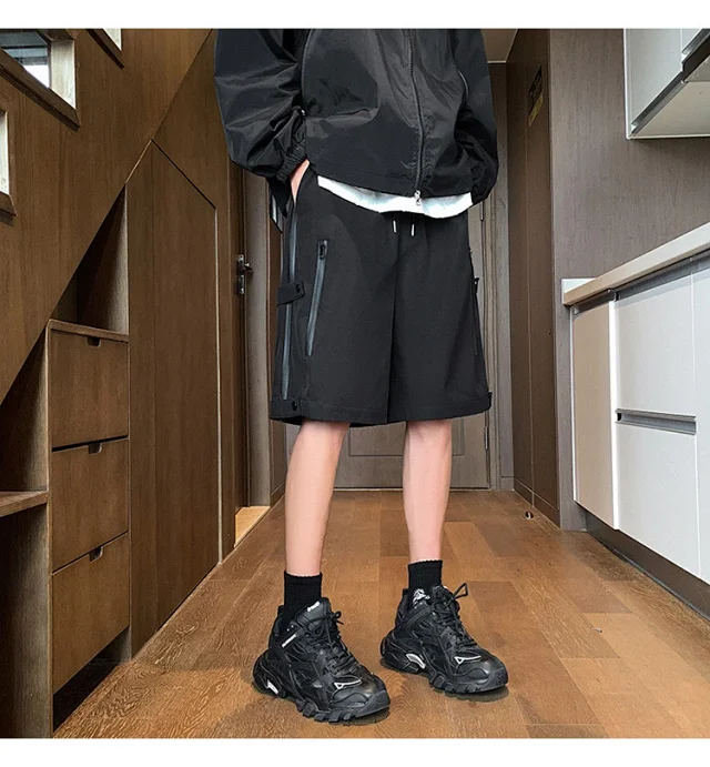 Men's Hiphop Shorts for Summer Outdoor Detail