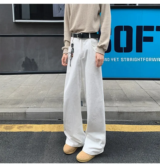 Men's Basic Black Jeans - Spring/Fall Detail