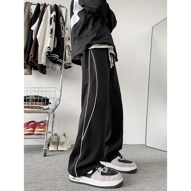 Japanese Oversize Men's Spring Wide-Leg Pants