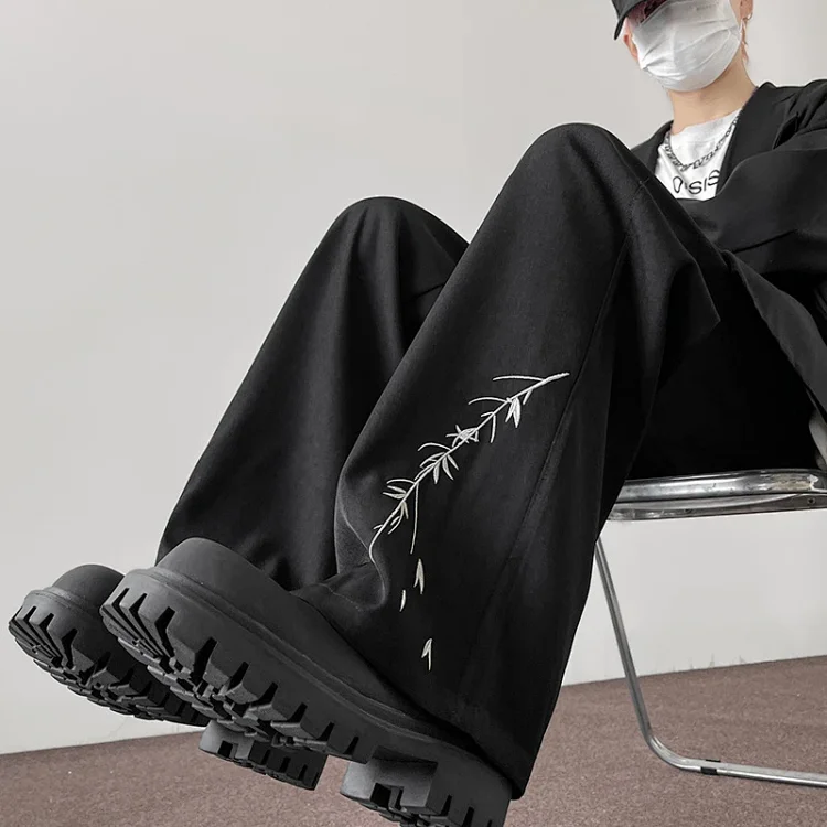 Men's Spring Retro Oversize Wide-Leg Pants