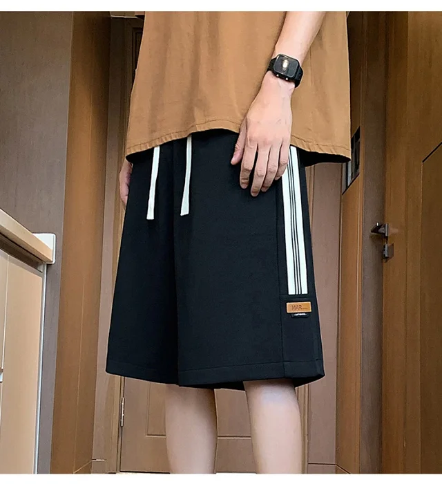 2025 Men's Summer Loose Straight Shorts Detail