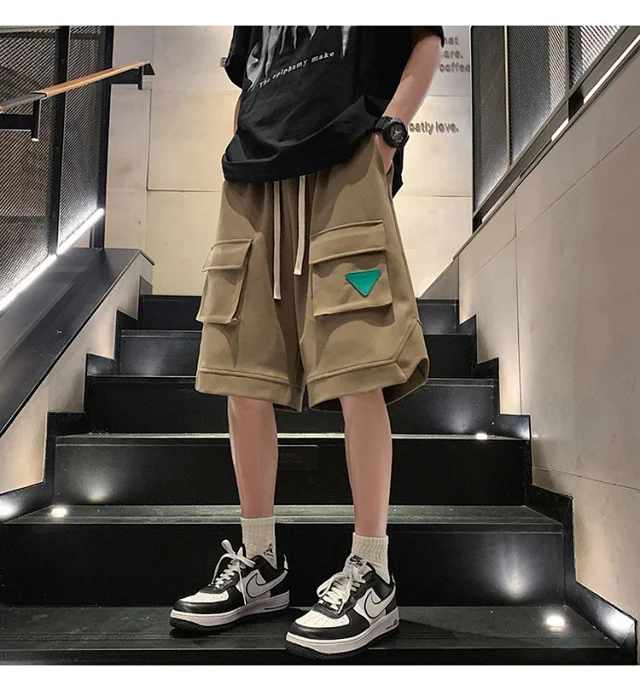 Men's Summer Workwear Athletic Shorts Detail