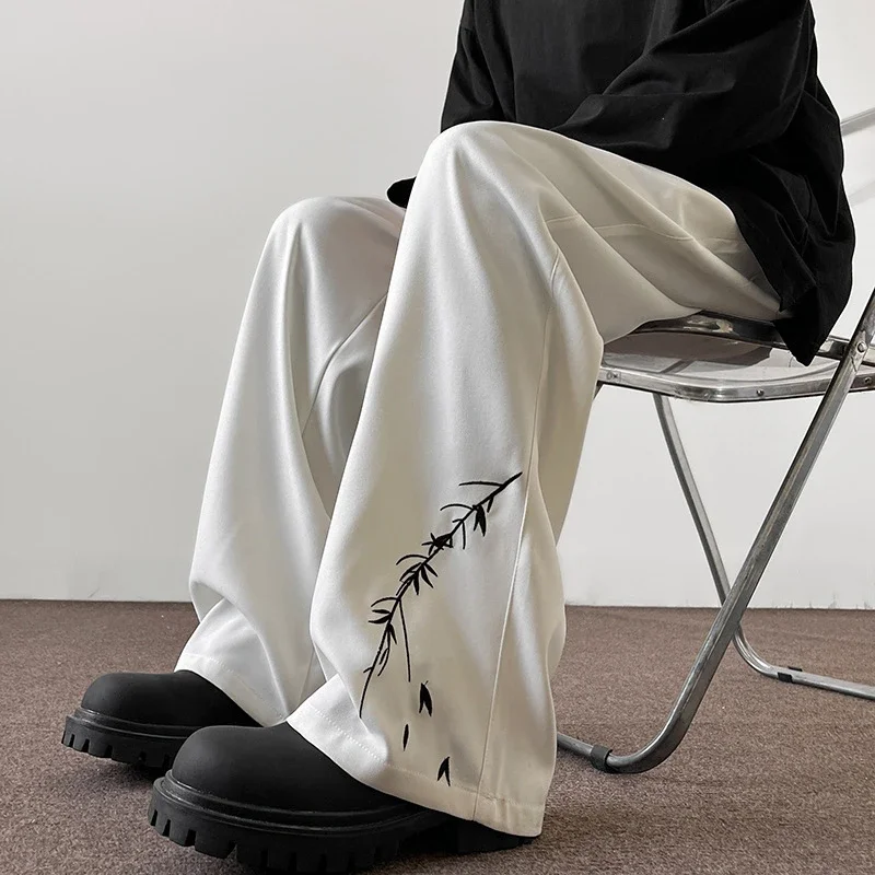Men's Spring Retro Oversize Wide-Leg Pants
