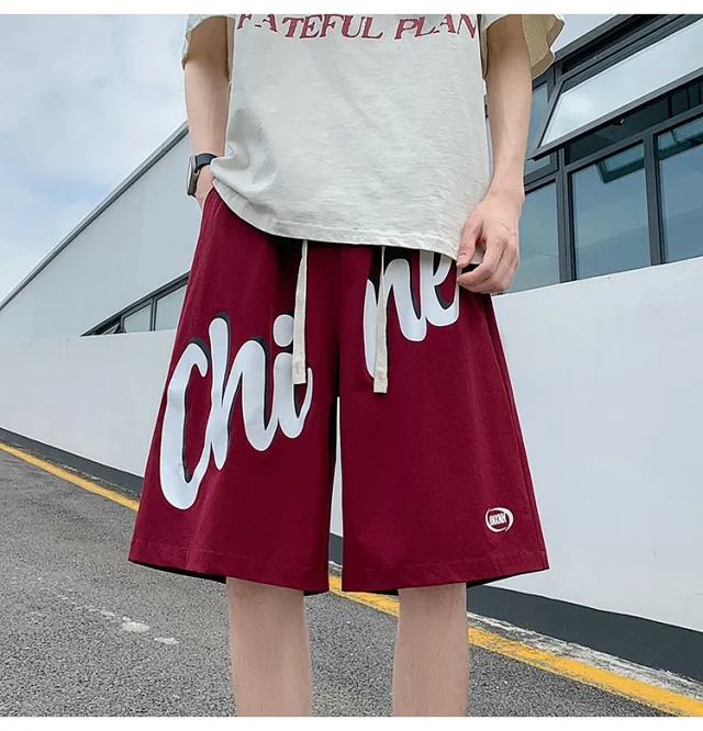 2025 Summer Men's Ice Silk Shorts Detail