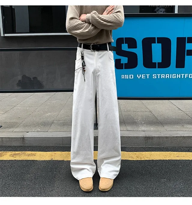 Men's Basic Black Jeans - Spring/Fall Detail