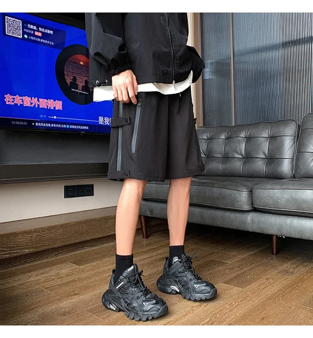 Men's Hiphop Shorts for Summer Outdoor Detail