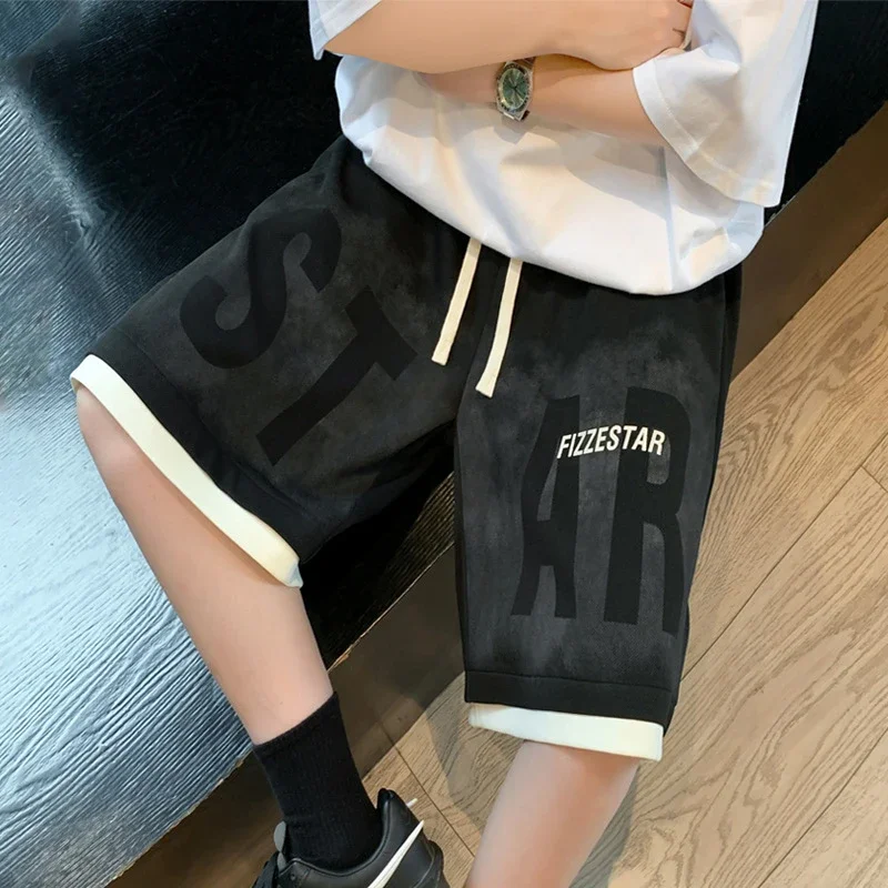 2025 Men's Tie-Dye Oversize Sport Shorts