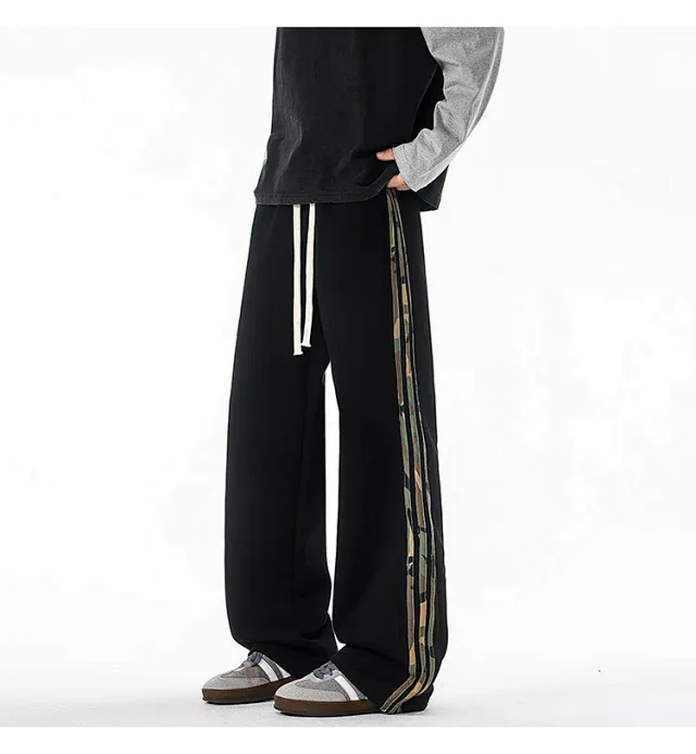 Men's Camo 3-Stripe Joggers for 2m Teens Detail