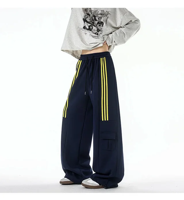 Men's Spring/Fall 190 Tall Loose Straight Sweatpants Detail
