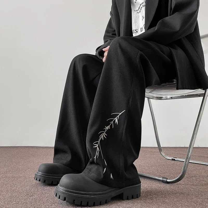 Men's Spring Retro Oversize Wide-Leg Pants