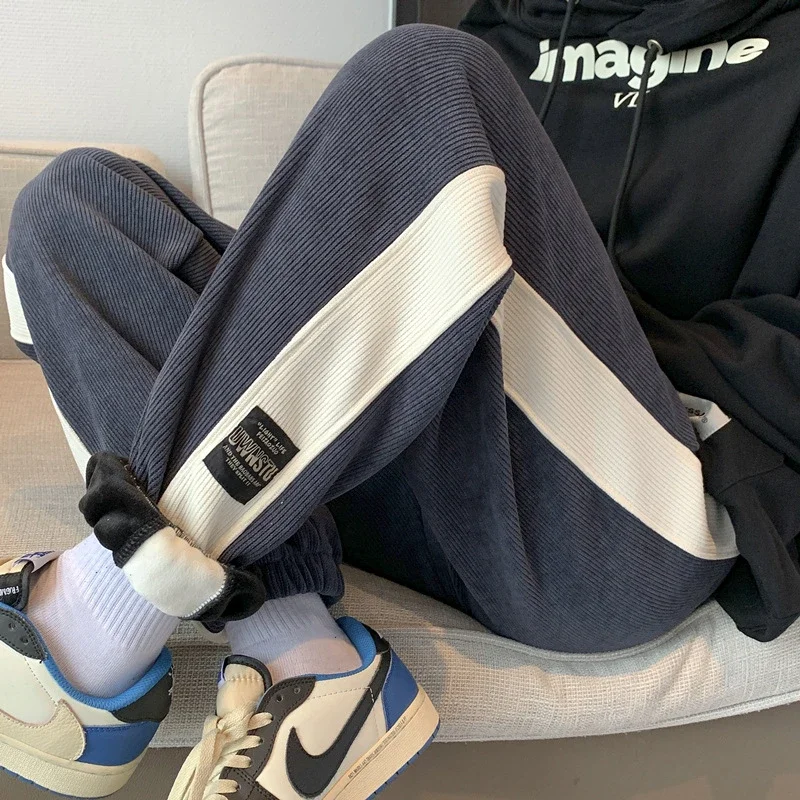 Chenille Color - Blocked Harlan Sweatpants