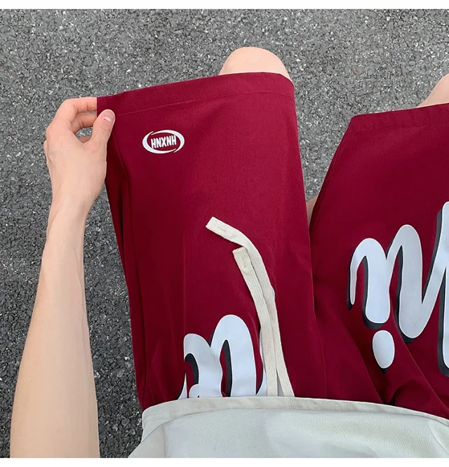 2025 Summer Men's Ice Silk Shorts Detail