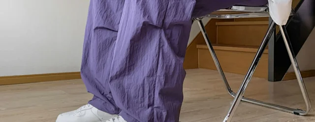 Waterproof Coated Outdoor Hiking Pants Detail