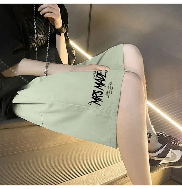 Men's Summer 2025 Oversize Straight Shorts Detail