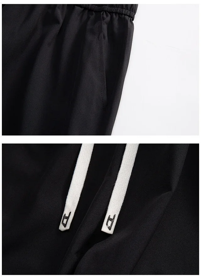 Men's Trendy Retro Micro-flared Street Pants Detail