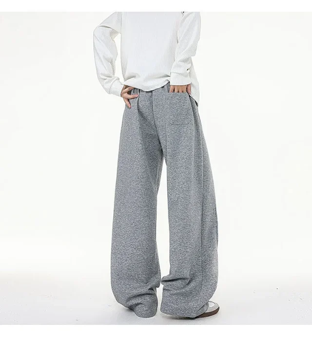 190 Tall Men's Long Washed Distressed Casual Pants Detail