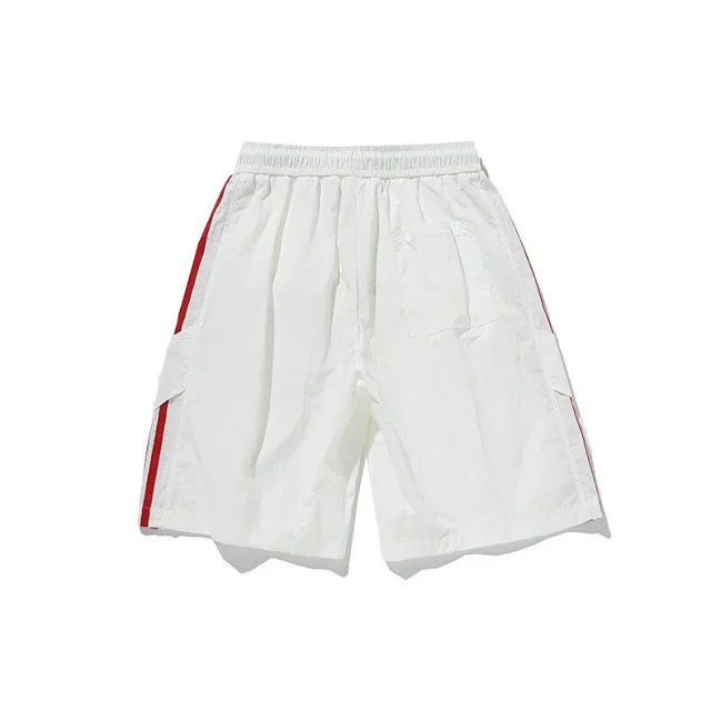 Men's Summer Laser-Punched Beach Shorts Detail