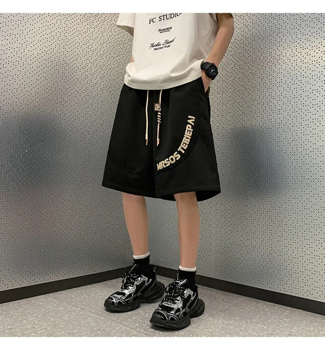 Men's Vintage Foam Print Shorts Detail