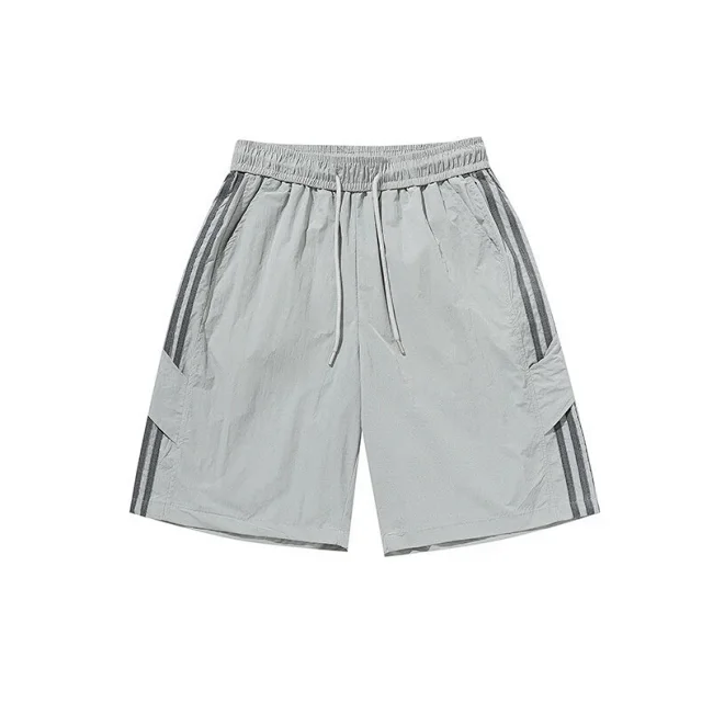 Men's Summer Laser-Punched Beach Shorts Detail