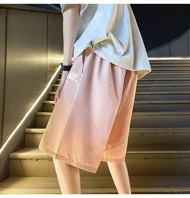 Men's Summer 2025 Oversize Straight Shorts Detail
