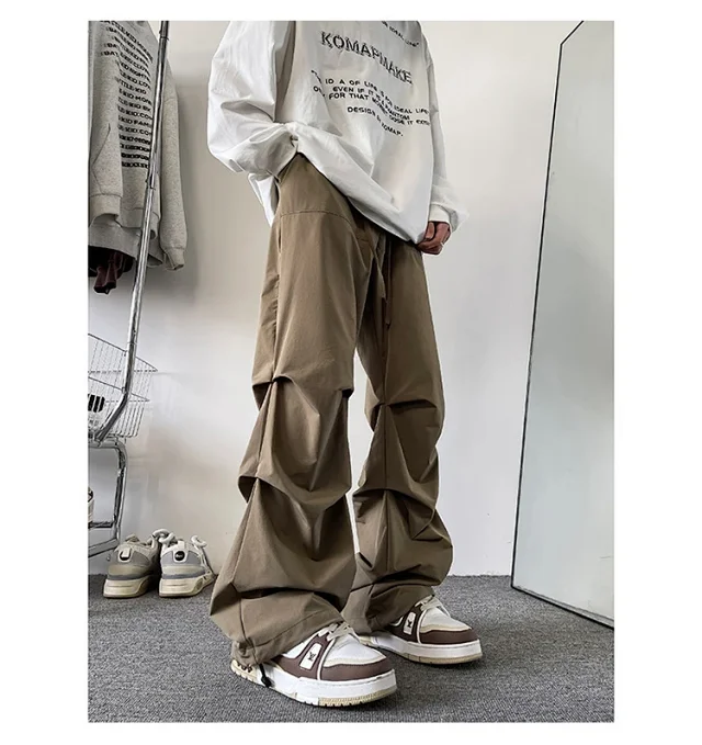 Hip-hop Spring Tech Pants Detail