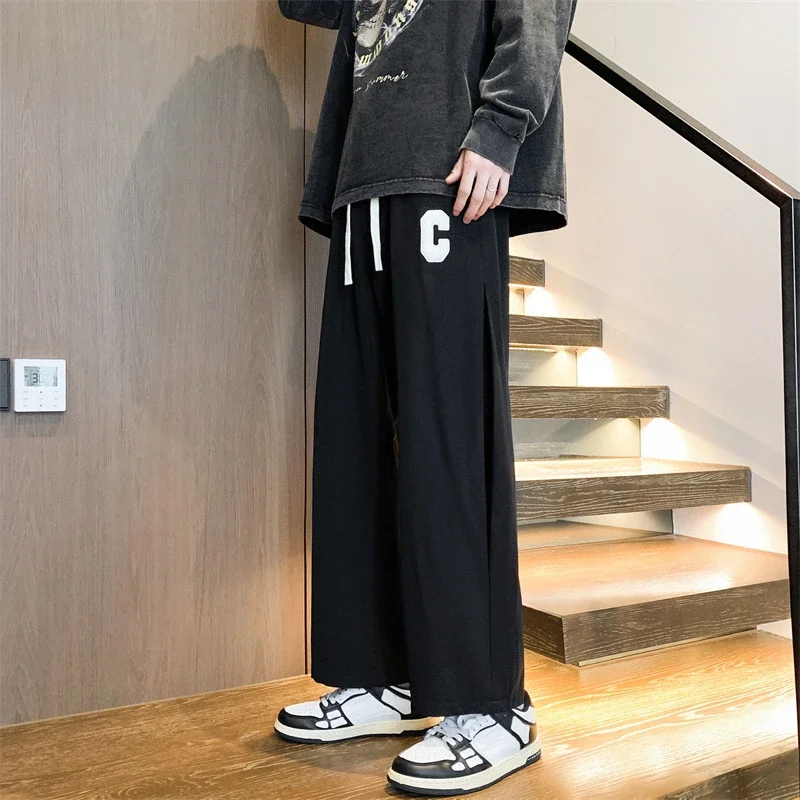 Men's Vintage Loose Wide-Leg Pants