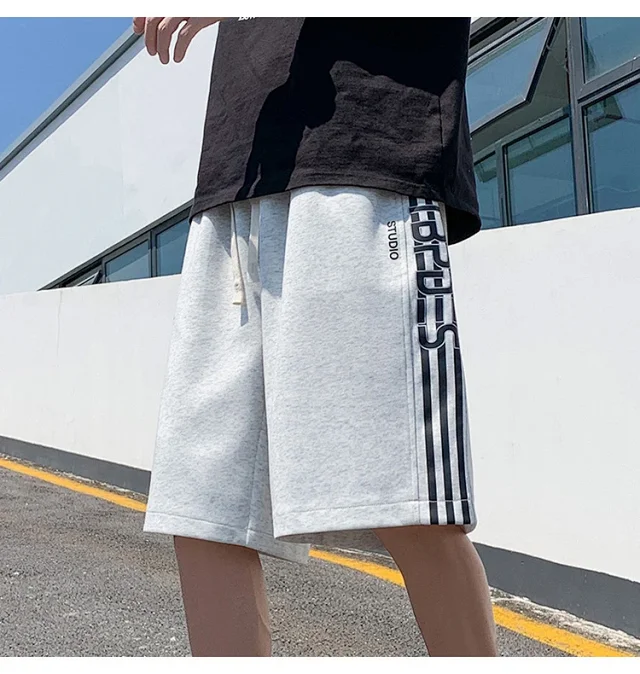 Summer Men's Oversize Sport Shorts Detail
