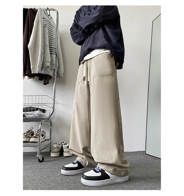 Men's Spring Hip Hop Hiking Pants Detail