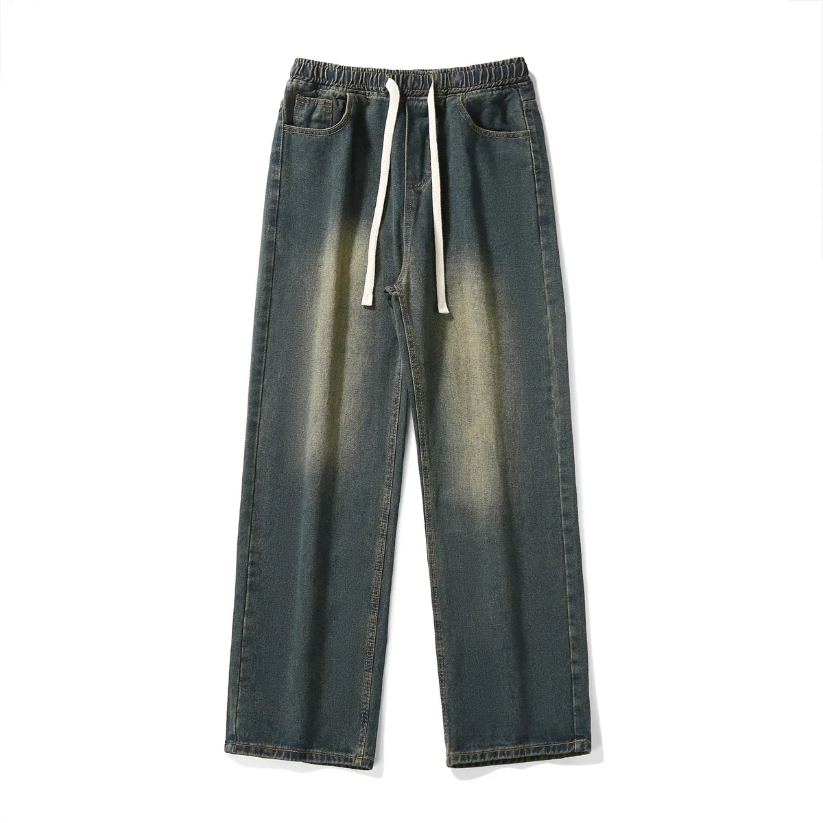 Men's Retro Spring Vibe Straight Cargo Jeans
