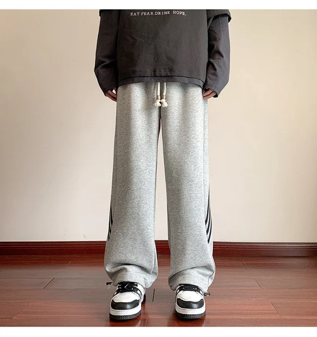 Men's Spring Three - Striped Pants Detail