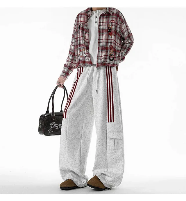 Men's Spring/Fall 190 Tall Loose Straight Sweatpants Detail