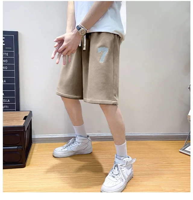 Men's Embroidered American Shorts (Summer Thin Style) Detail