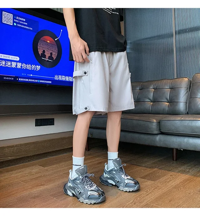Men's Hiphop Shorts for Summer Outdoor Detail