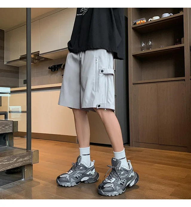 Men's Hiphop Shorts for Summer Outdoor Detail