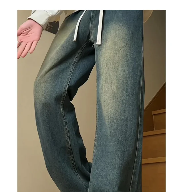 Vibe Retro Men's Spring Jeans Detail