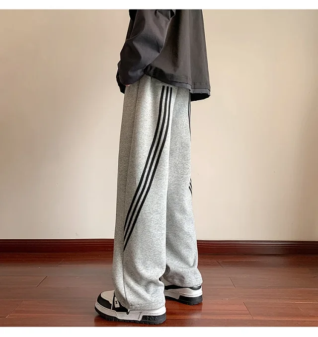 Men's Spring Three - Striped Pants Detail
